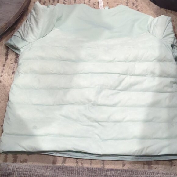Lululemon Down and Around Crew Delicate Mint like new - Picture 11 of 11
